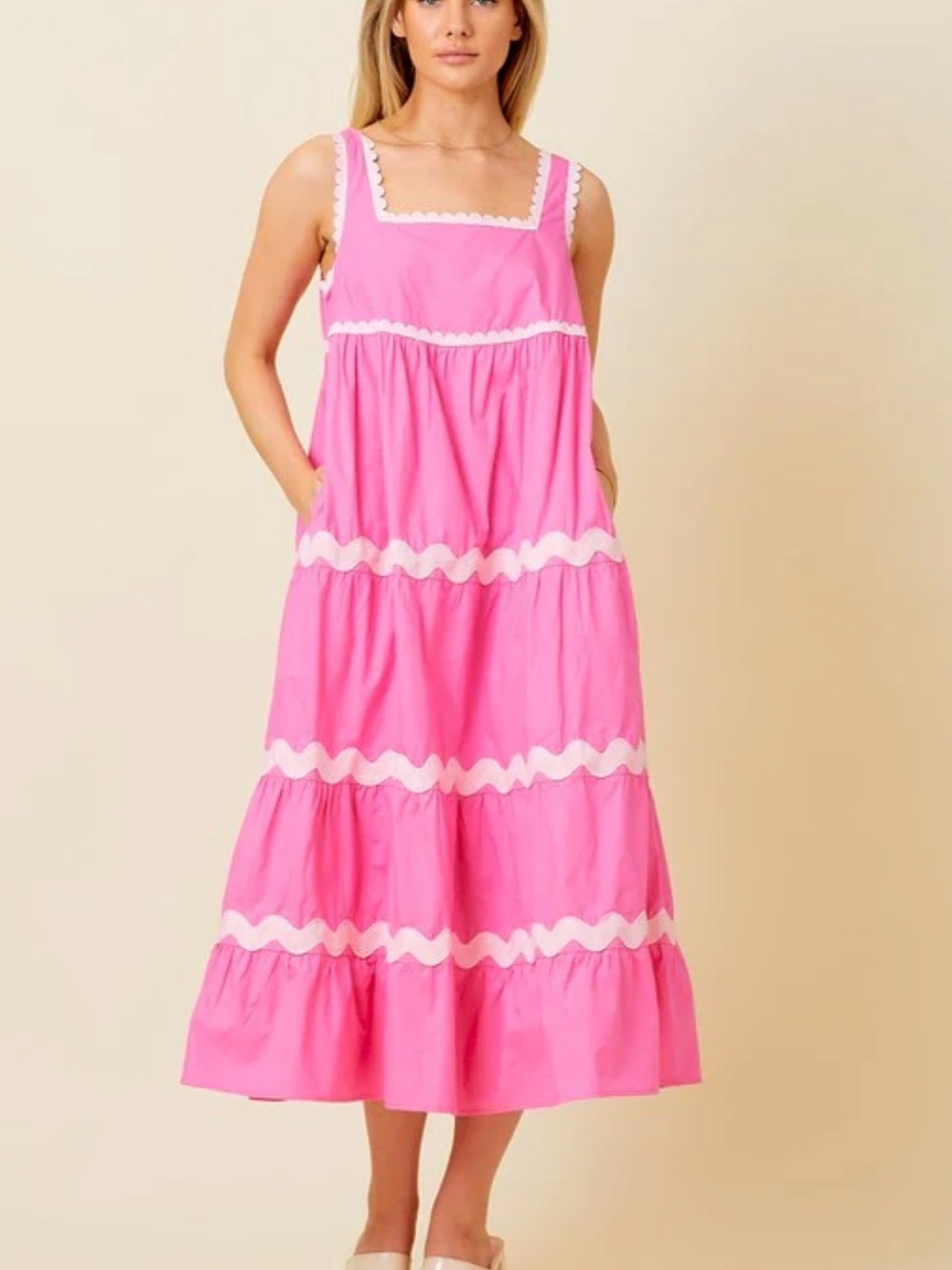 Pink Baevely maxi dress
